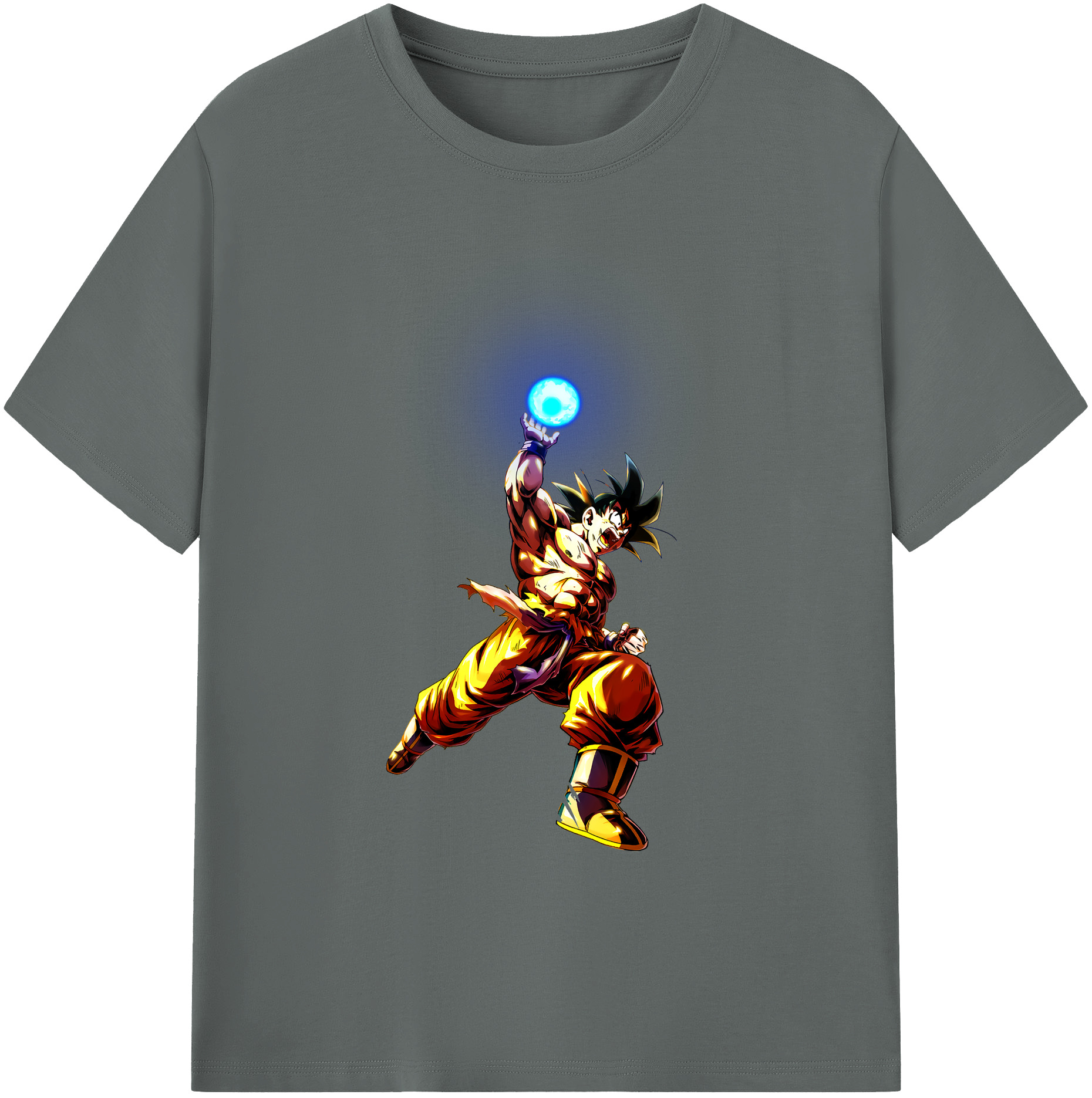 （画像用） ドラゴンボール 孫悟空（そん ごくう）Son Goku カカロット DRAGON BALL Kakarotto 綿100％ メンズ半袖Tシャツ｜肌触りやわらか＆通気性